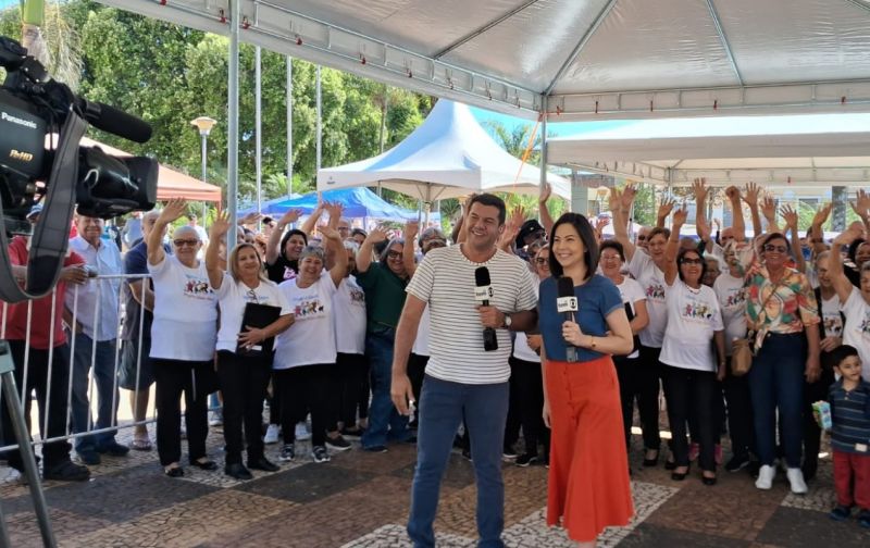 Caravana TV TEM agita popula o de Cafel ndia nesta sexta feira